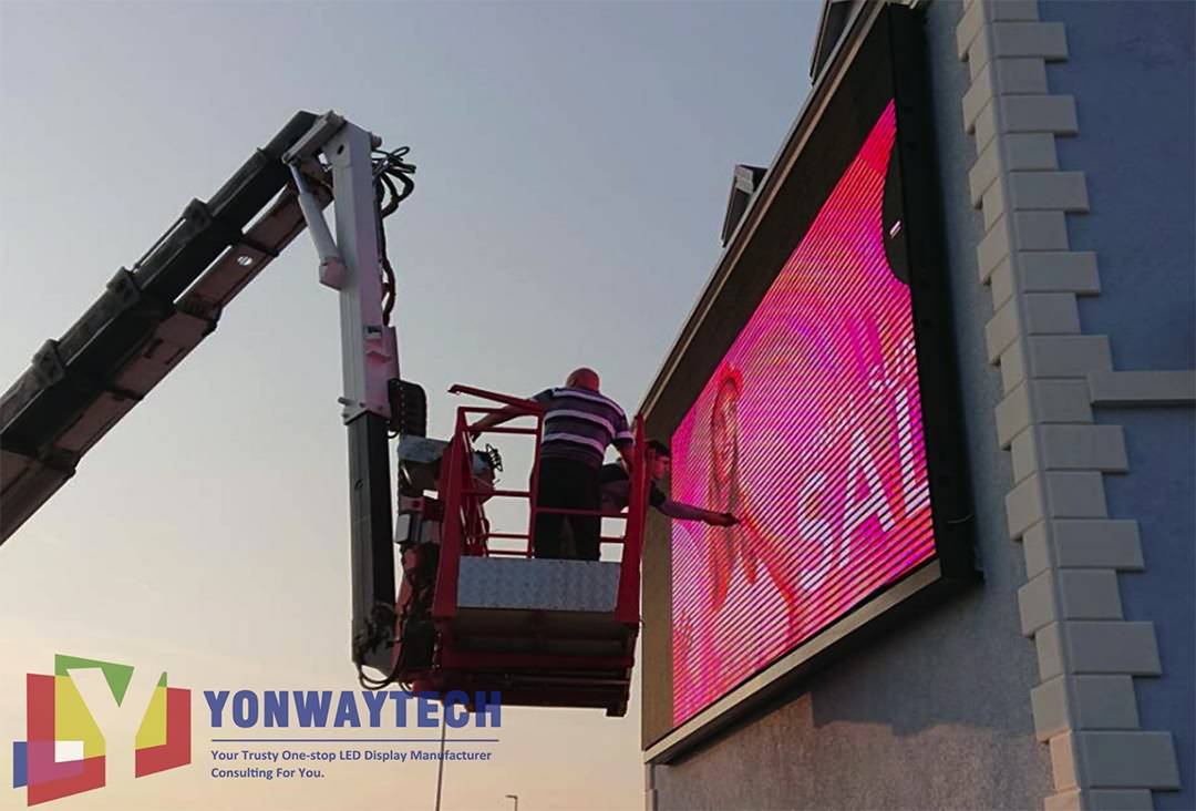Vanjski prednji zaslon za održavanje LED zaslona, ​​oglašavanje Digital Billboard (3)