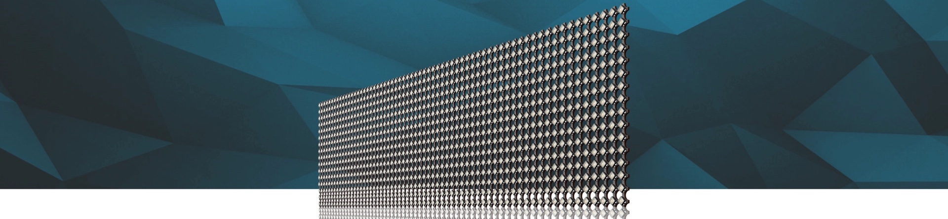 Banner de pantalla LED inmersivo transparente