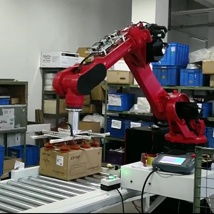 6 DOF 165kg Payload Robotic Palletizer