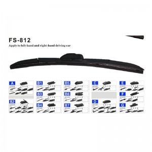 Manufacturing Companies for Best Cheap Windshield Wipers - FS-812 Hybrid  SA Insert type – Friendship