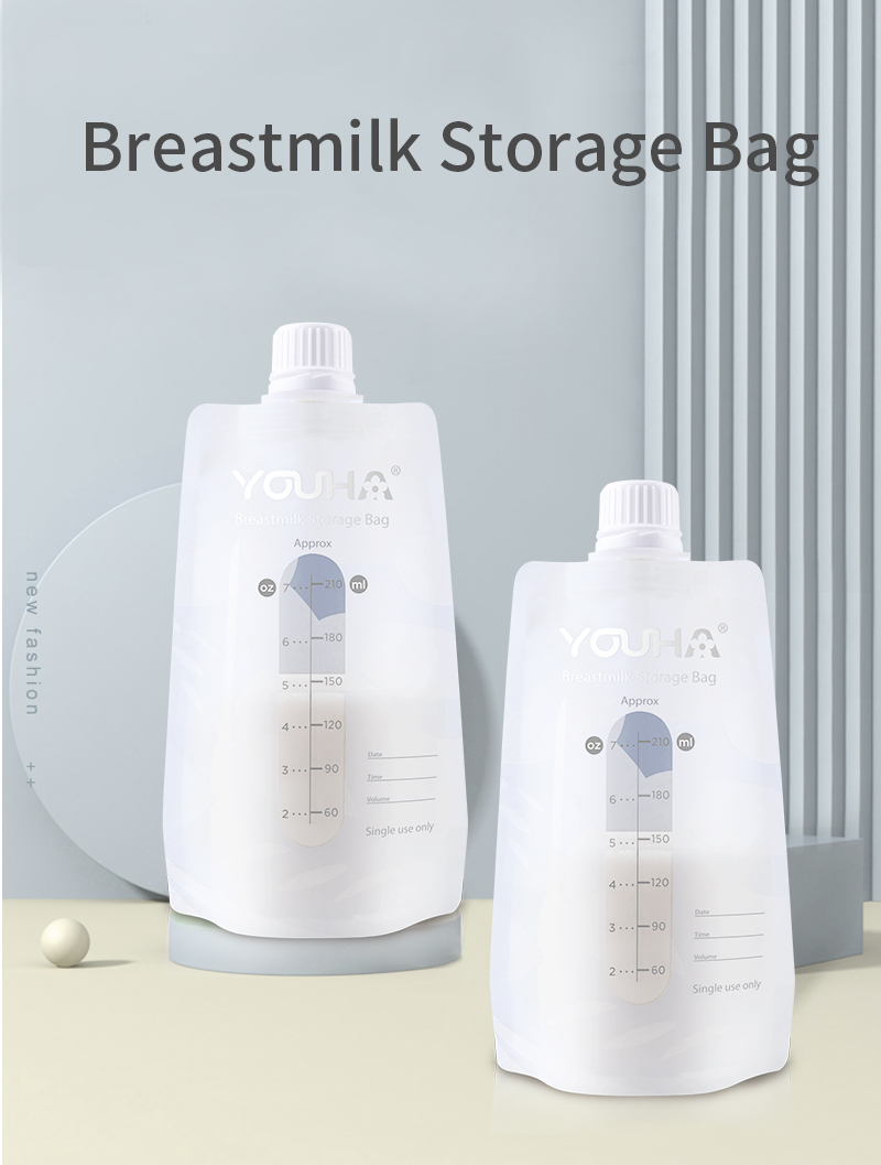 Jednorazowa torba do przechowywania mleka z piersi dla niemowląt(5)