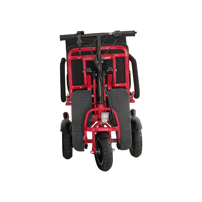 Tricycle pou granmoun Portable plier Mobilite Scooter modèl: YHW-48350