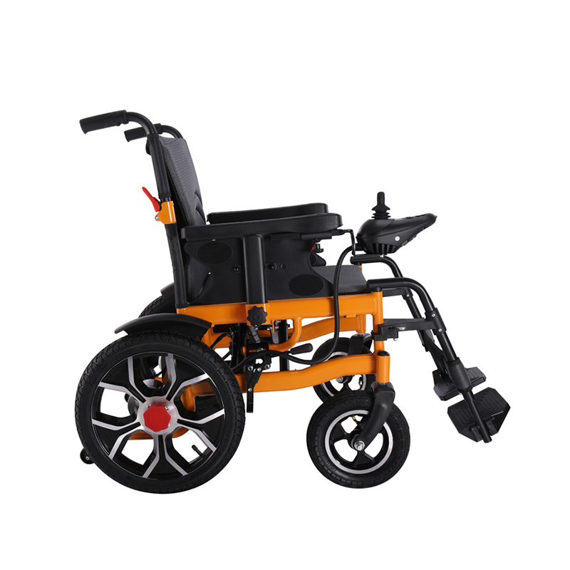 ລໍ້ຍູ້ລໍ້ຫລັງ Power Assist Wheelchair Model:YHW-001A