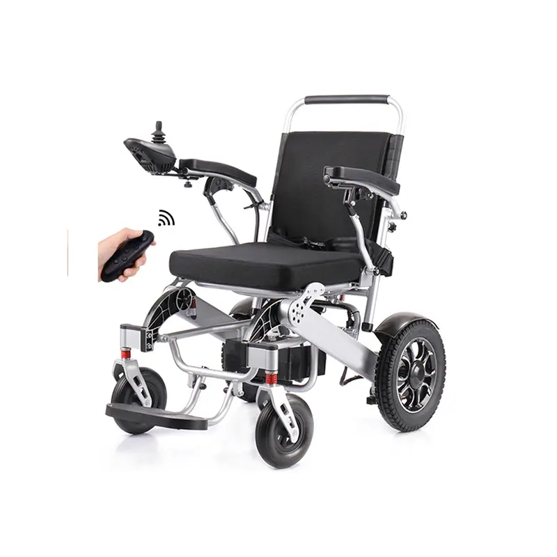 Novo deseño de cadeira de rodas eléctrica de aliaxe permitida por compañías aéreas Modelo-YHW-T005