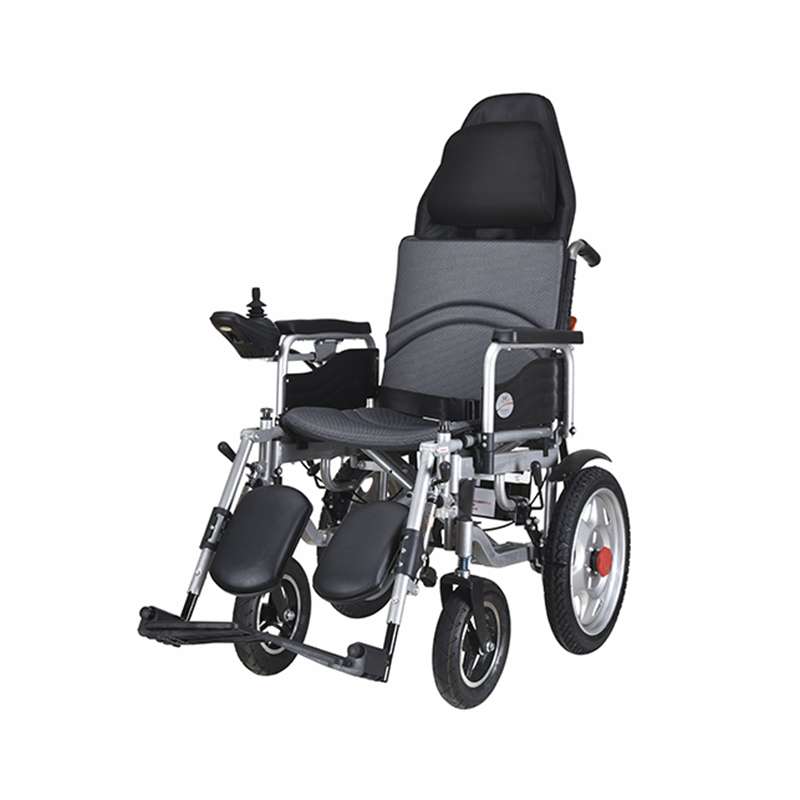 Motorizēta ratiņkrēsla modelis ar augstu atzveltni: YHW-001D-1