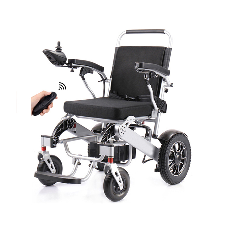 Silla de ruedas eléctrica ligera de gran oferta de Amazon para ancianos y discapacitados modelo: YHW-T003