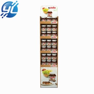 Float Wooden Snack Can Jam Display Stand Store үчүн