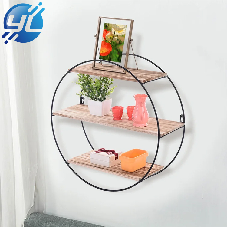 Wall mounted steel plank simple style storage display rack Featured Image