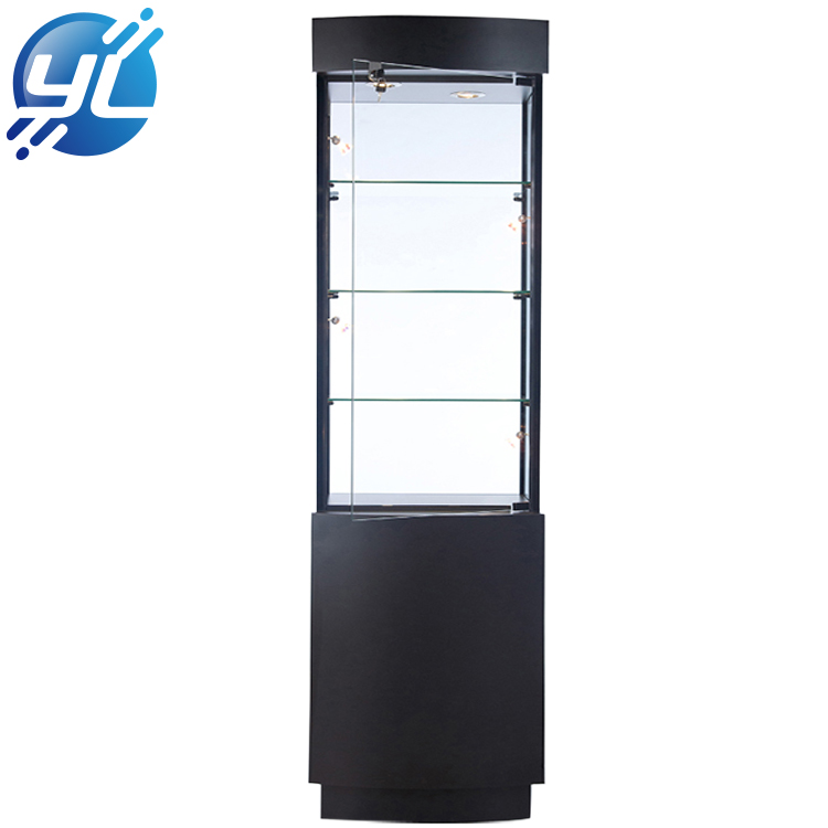 Захиалгат хөдөлгөөнт шүүгээтэй нарны шилний дэлгэцийн тавиур Тоглоом үнэт эдлэлийн үзэсгэлэнгийн тавиур Нүдний шилний дэлгүүрт зориулсан Lcd LED шалны тавиур