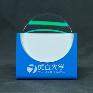 Prutegge i vostri ochji cù lenti 1.59 PC Polycarbonate Anti Light Blue AR Green