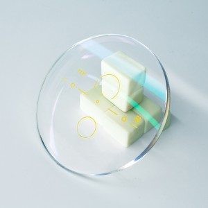 1.60 Acrylic Semi Finished Lenses Blanks para sa Customization Work ng Laboratories