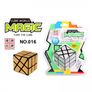 016 DIY Education Toys Windmirrow Magic Cube Puzzle ເກມ