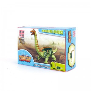 77037-1/4 Disassembly and Assembly Plastic Building Blocks Bricks Dinosaur Series DIY Model Toys for Kids
