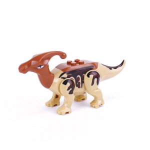 77037-1/4 Disassembly le Seboka sa Moaho oa Plastiki Block Bricks Dinosaur Series DIY Model Toys bakeng sa Bana