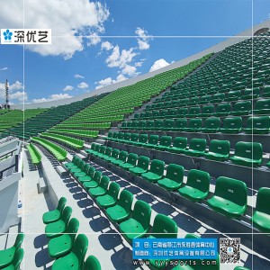 Siedzisko stadionu piłkarskiego Krzesło zewnętrzne Audytorium Plastikowe siedzenia trybun YY-MT-P