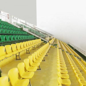 Fotballseter Stadionsete Plast Bleachers for utendørs YY-MS-P
