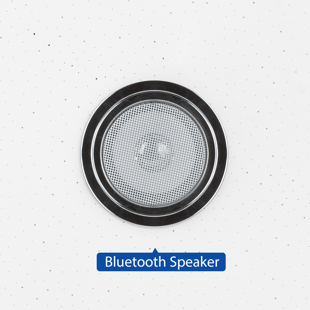 CE2231L Plafoniera LED RGB cambia colore con altoparlante Bluetooth Immagine in primo piano