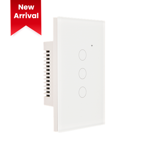 WSU07-301-W Wholesale China Multi-control Smart WIFI Touch Switch Panel Manufacturer  with Smart Life/Tuya APP – Yourlite