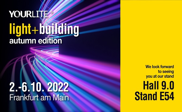 Frankfurt Lighting Fair 2022 တွင် YOUURLITE