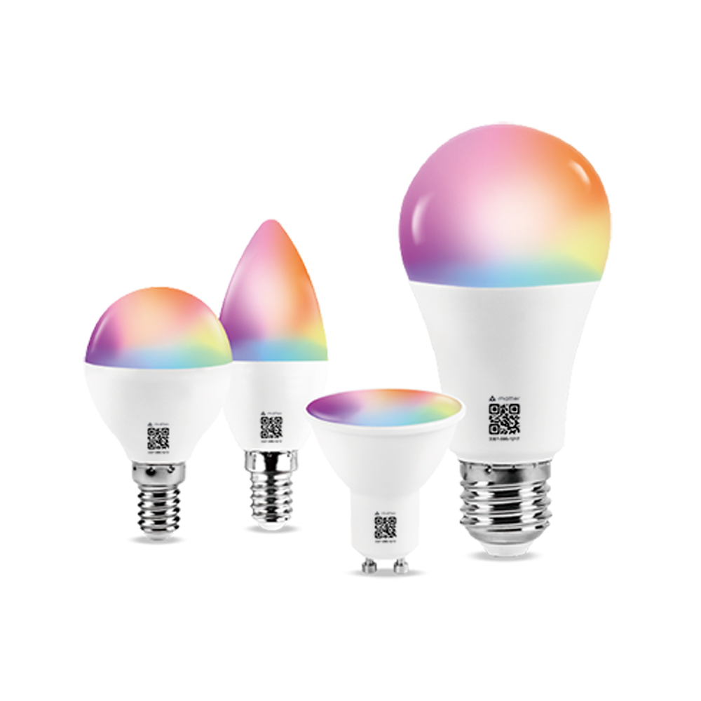 Ampoules LED intelligentes RGB CCT compatibles avec la matière LB2100