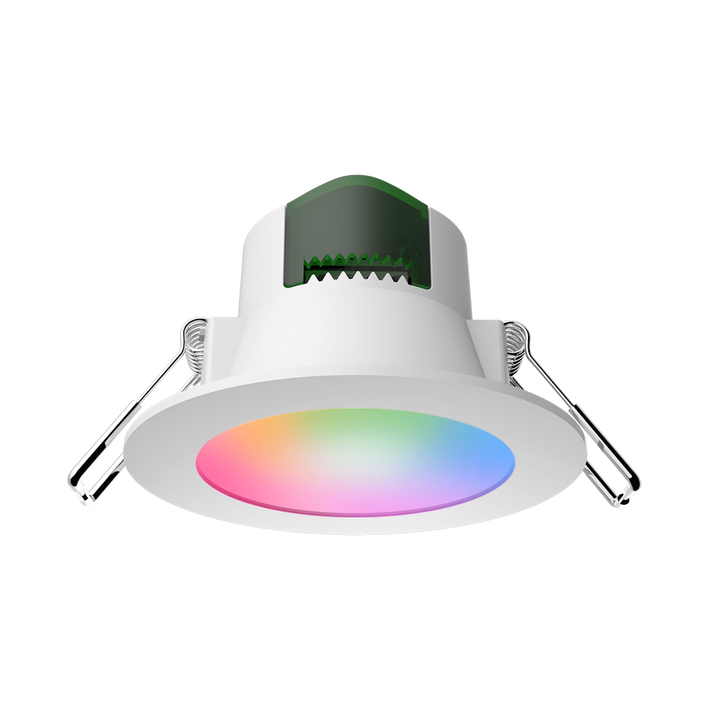 Smart-AL2018 ການກະຈາຍຄວາມຮ້ອນທີ່ດີ RGB CCT Recessed LED Downlight