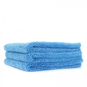 380gsm Edgeless Dual Pile Microfiber Buffing and Polishing Towels