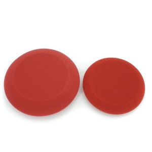 5.5 Intshi ye-UFO-Shape Red Foam Wax Pads Yemoto