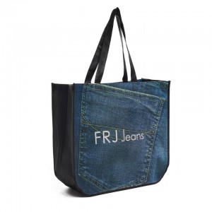 Non-woven Bag Iklan Ramah Lingkungan Flat Folding Non-woven Shopping Bag