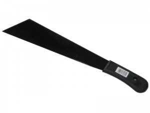 Black corn knife machete triangle type with injection handle