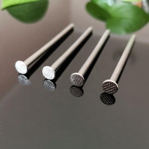 Black steel construction wire nails for building