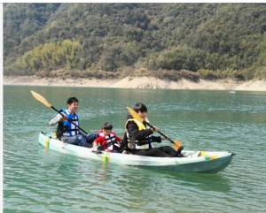 Tandem Kayak Double Kayak 2 Person 2+1 Sit on Top Kayak for Rental at Low price
