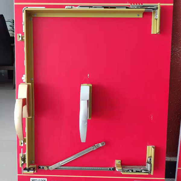 Aluminum alloy inner and lower hanging window series hardware system