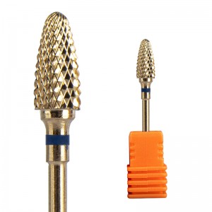 Top Quality Nail Drill Carbide - Tungsten Carbide Flame Shape Nail Drill Bits – Yaqin