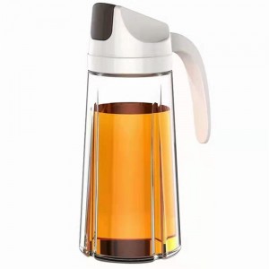 22 Ounce Glass Oil Bottle With Automatic Cap