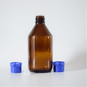 Wholesale 100ml 250ml 300ml Glass Oral Liquid Bottle