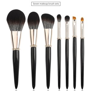 OEM Manufacturer Synthetic Professional Makeup Brush Set - Newest design 7pcs makeup brush set with diamond ferrule – Yrsooprisa