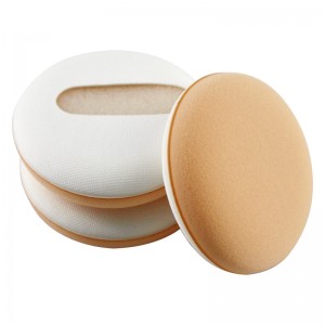 Grosir Modis Kupu-kupu Air Cushion Non Lateks Face Makeup Powder Puff kanggo Liquid Foundation Cream Powder