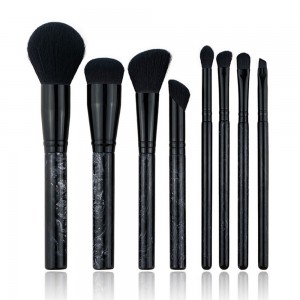 OEM ODM Professional Black Makeup Brush Set Brochas De Maquillaje