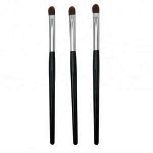 Pabrik private label single mini flat concealer cream makeup brush