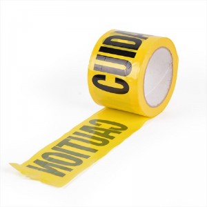 Black & Yellow Hazard Warning Safety Stripe Tape