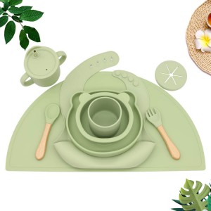 OEM/ODM China Silicone Toddler Placemat - Baby Weaning Set,Safe Infant Food Plate Kit | YSC – Yuesichuang