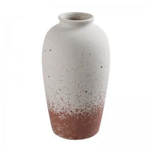 Uruganda rwa Ceramic Indabyo Vase Rustic Nordic Matte Vase