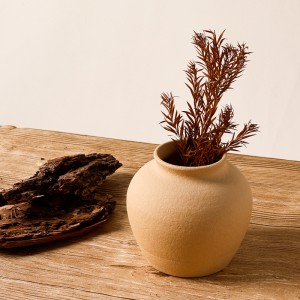 Pot de fleur en céramique d'usine en céramique pour la décoration moderne de maison de mariage
