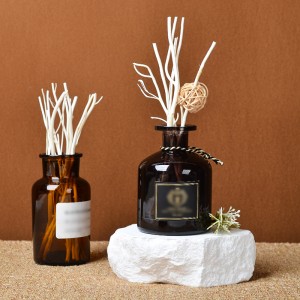 Decoração para casa aromaterapia fragrância óleo natural cor reed difusor rattan madeira salgueiro varas