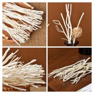 Heemdekoratioun Aromatherapie Parfum Ueleg Natierlech Faarf Reed Diffusor Rattan Holz Willow Sticks