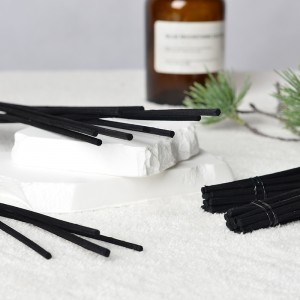 Dekorime me shumicë të personalizuara të shtëpisë Fresues ajri me aromë të zezë Stick bastun prej palme kacavjerrëse Aroma dhe shpërndarës kallami