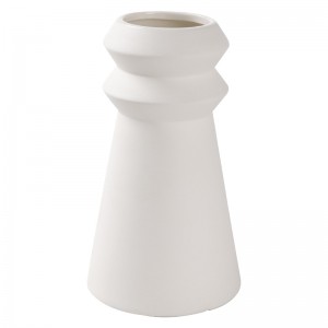 Ceramic Factory Custom Logo Stoneware Vaza za cvijeće za središnje uređenje doma
