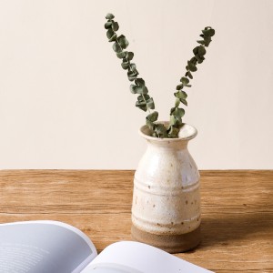 Ceramic Factory Two-color splicing Ceramic Vase foar Home Decor