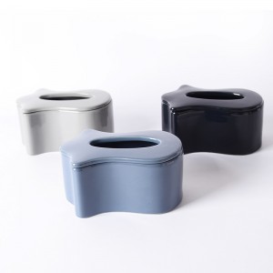 Badeværelsestilbehør Cover Papir Holder Håndlavet Keramik Hjem God Tissue Holder Box
