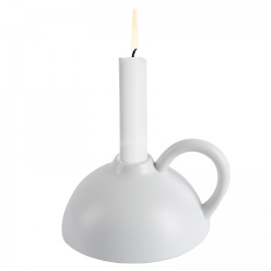 Borongan Desktop Teapot Bentuk Glazed Keramik Tea Lampu Panyekel Lilin